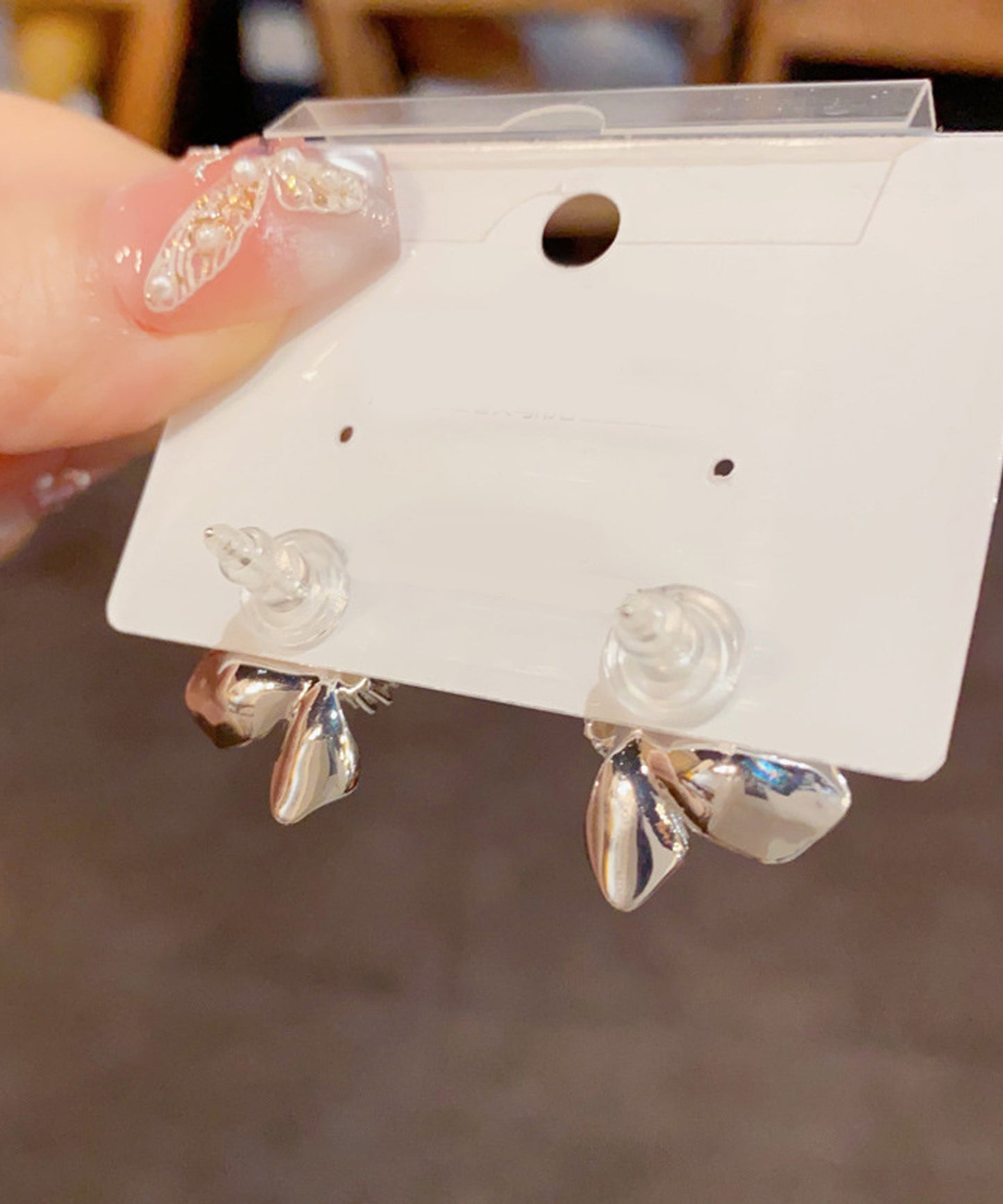 blackdia ocean フラワー テクスチャー ピアス