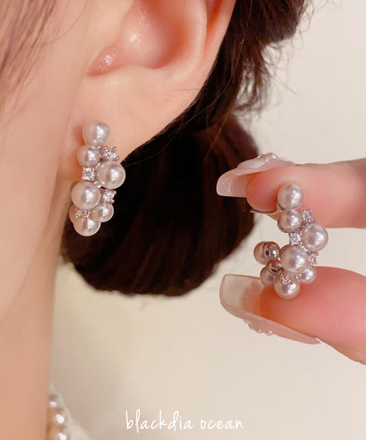 blackdia ocean ミックスパール デザイン ピアス
