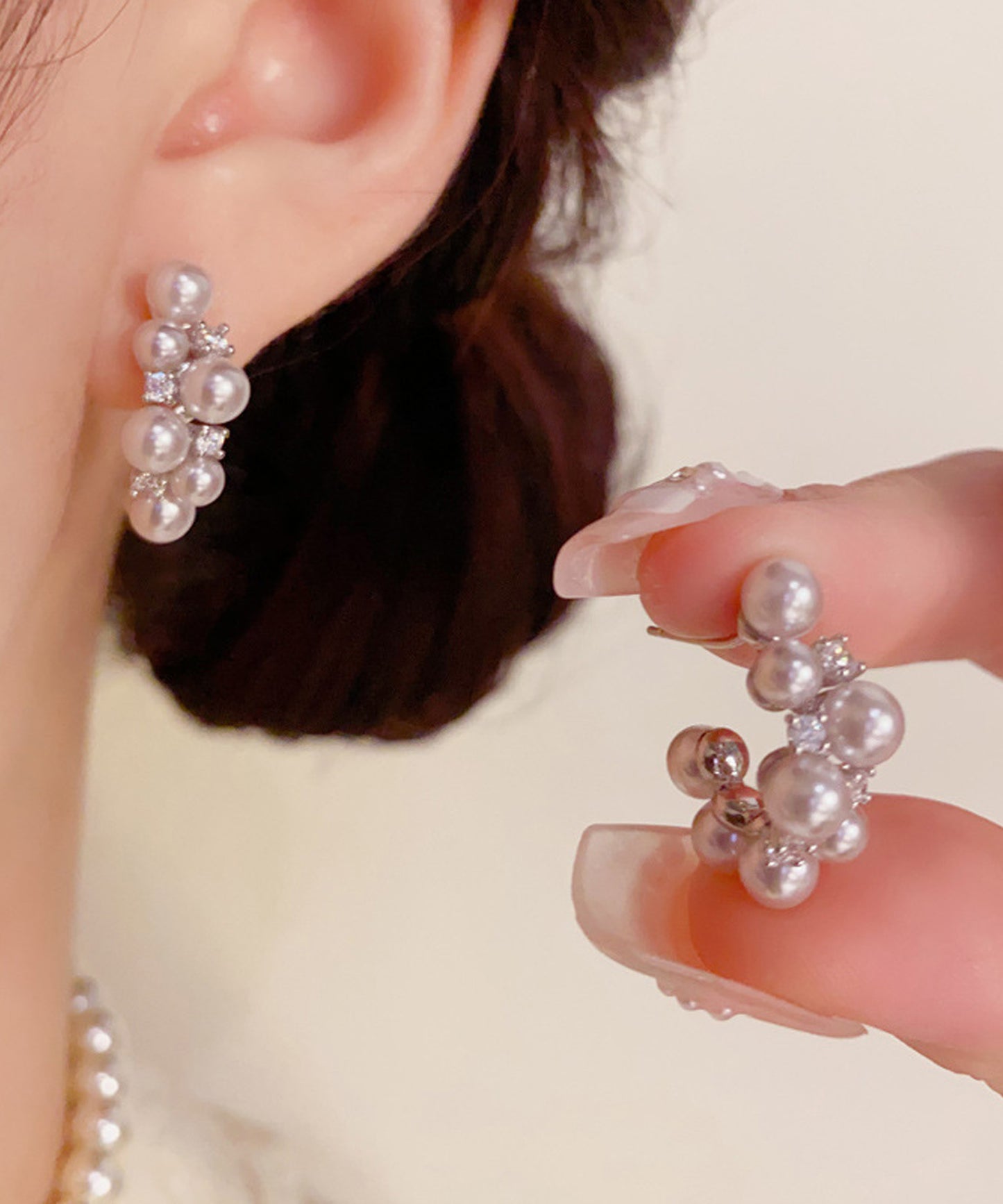 blackdia ocean ミックスパール デザイン ピアス