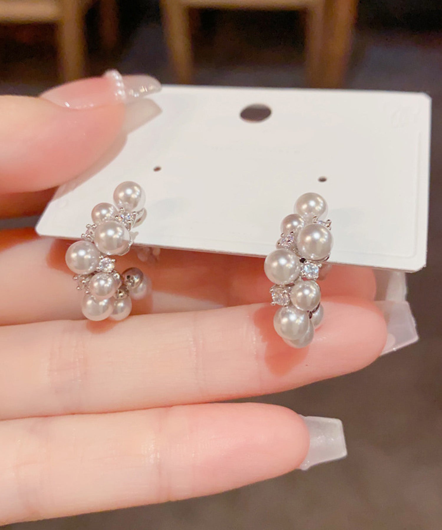 blackdia ocean ミックスパール デザイン ピアス