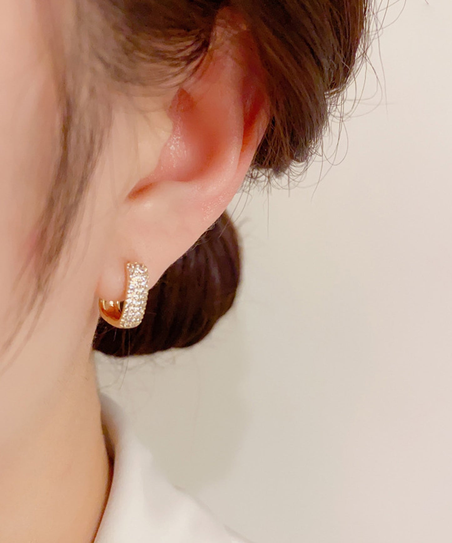 blackdia ocean バヴェ スクエア フープ ピアス