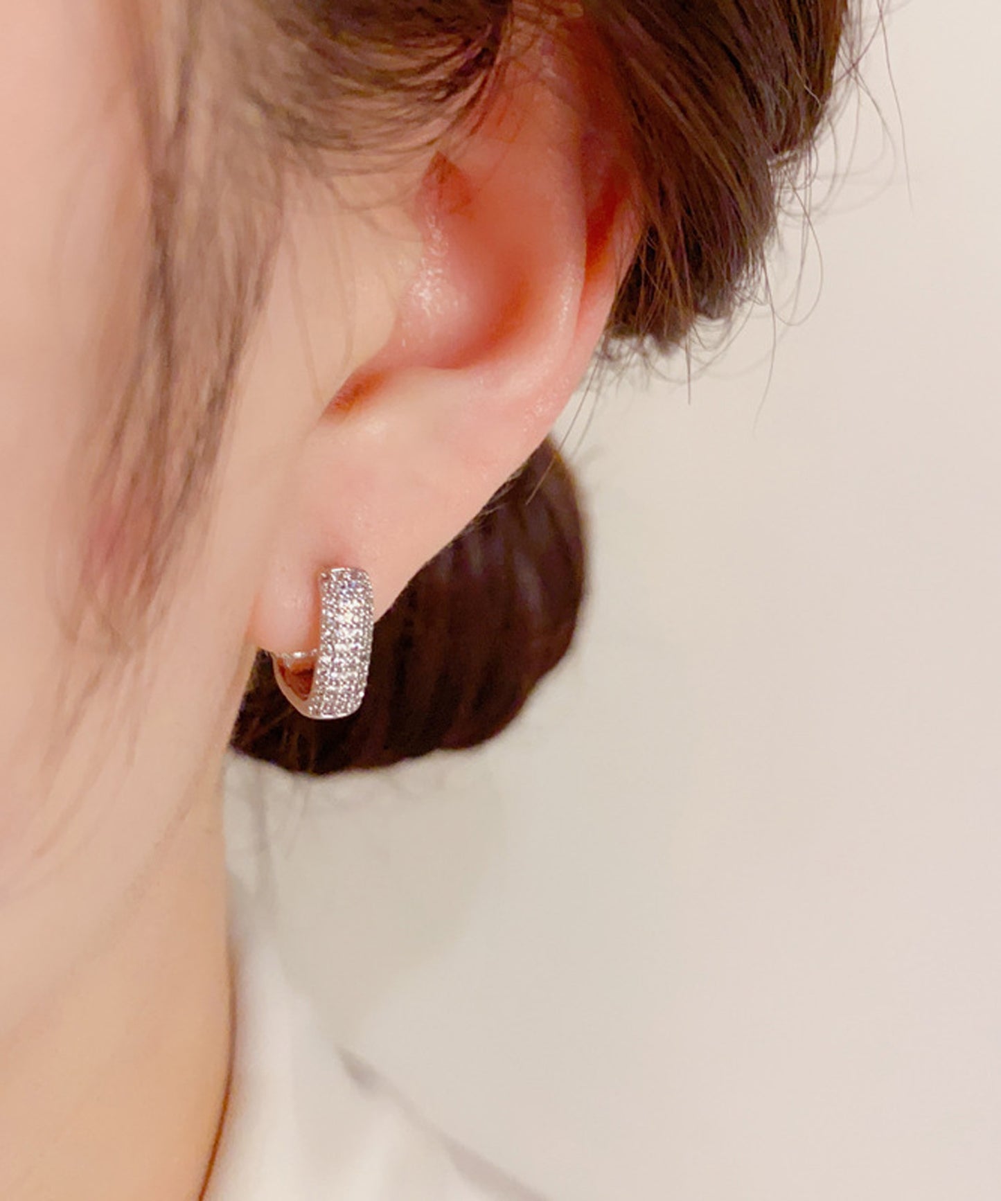 blackdia ocean バヴェ スクエア フープ ピアス