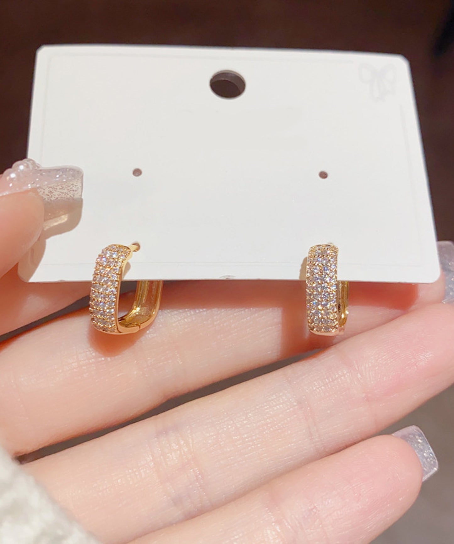 blackdia ocean バヴェ スクエア フープ ピアス
