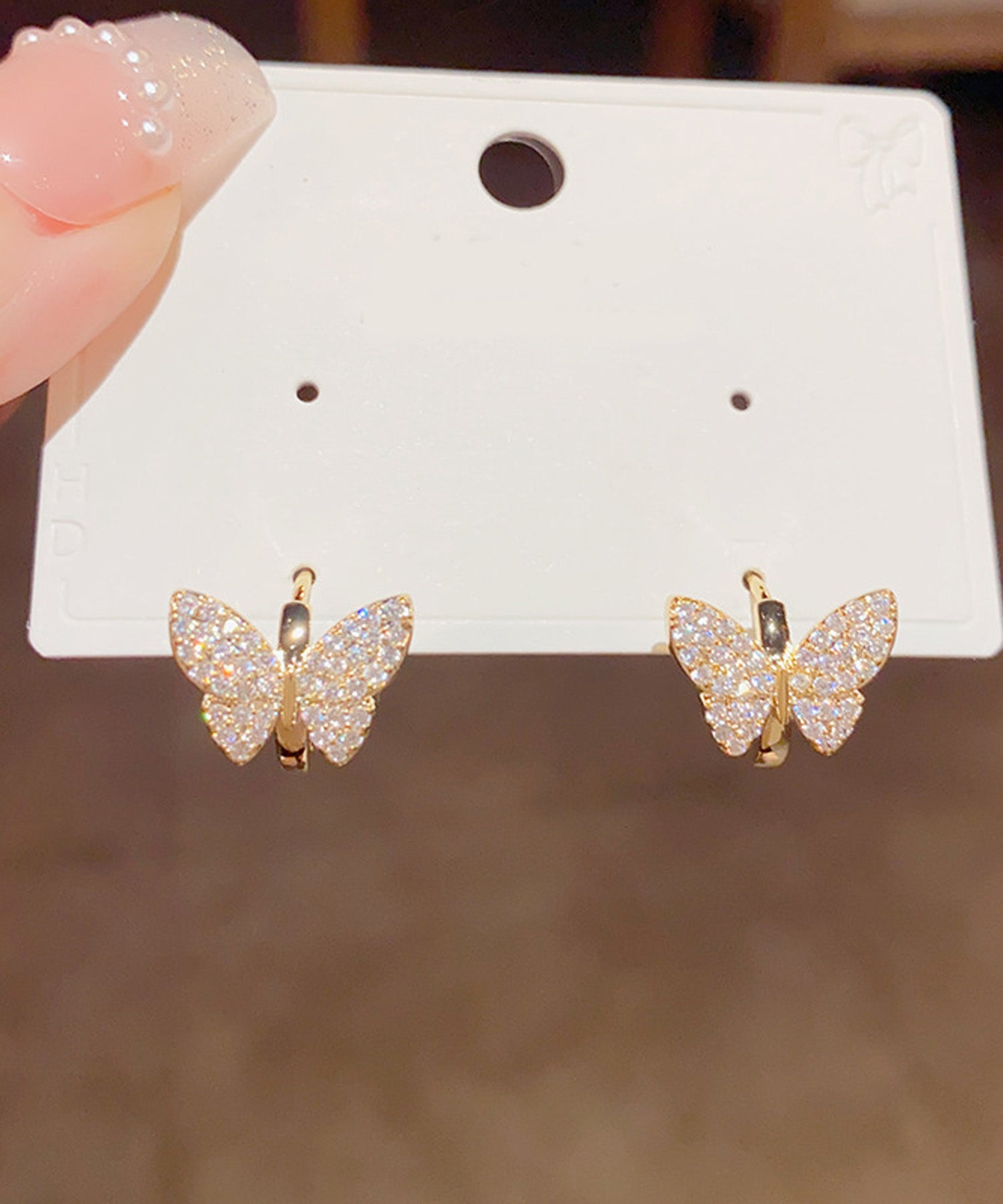 blackdia ocean バヴェ バタフライ フープ ピアス
