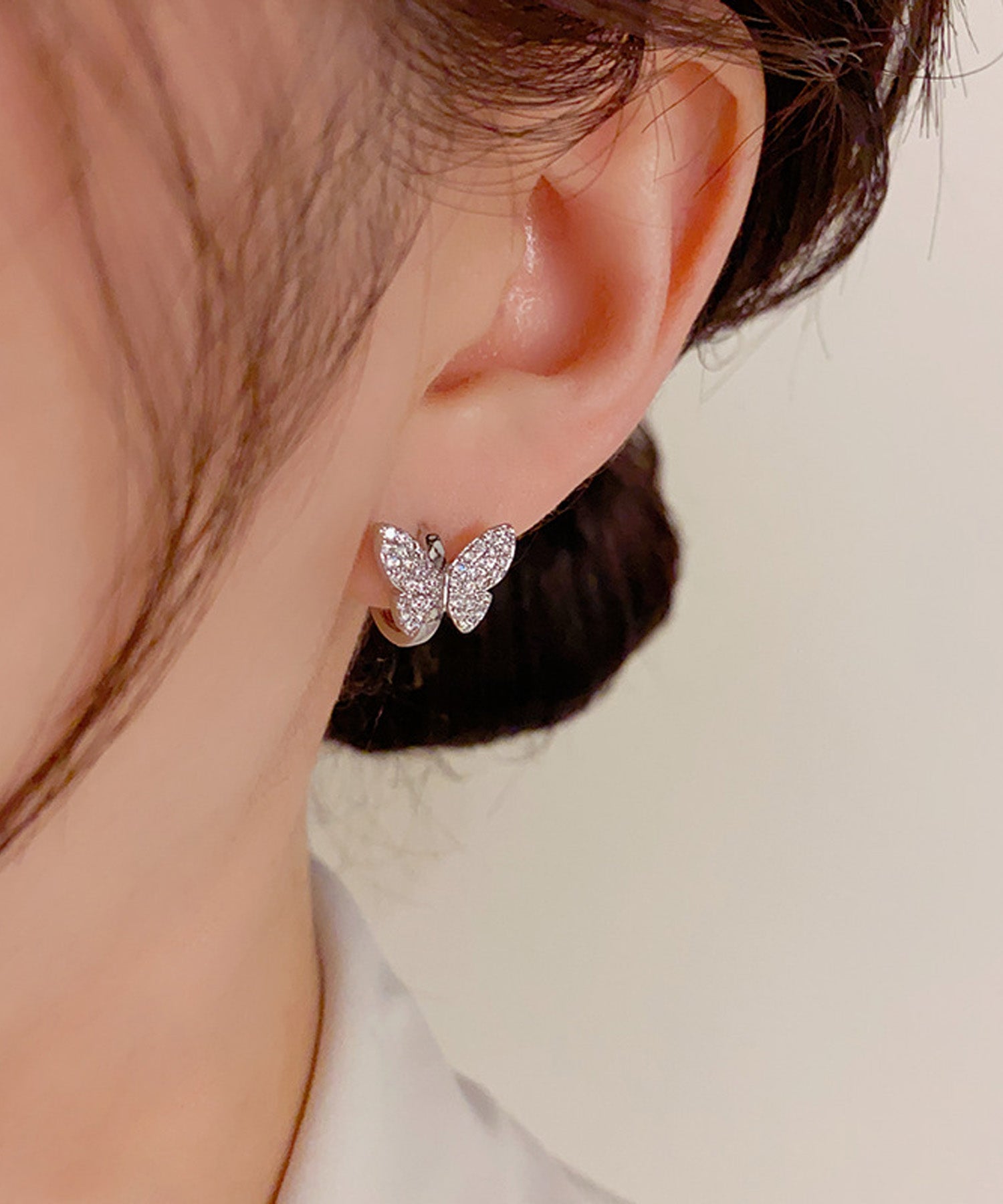 blackdia ocean バヴェ バタフライ フープ ピアス