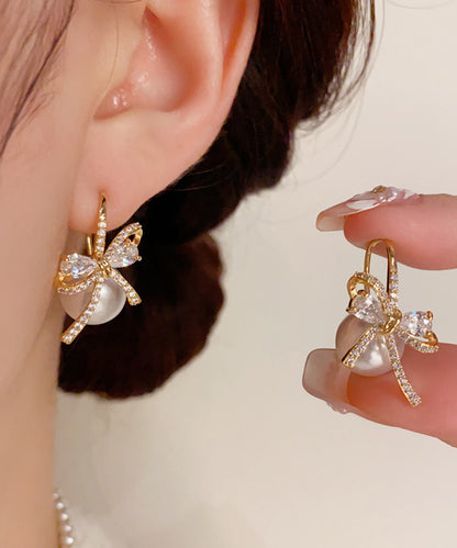 blackdia ocean パール キャッチ リボン ピアス