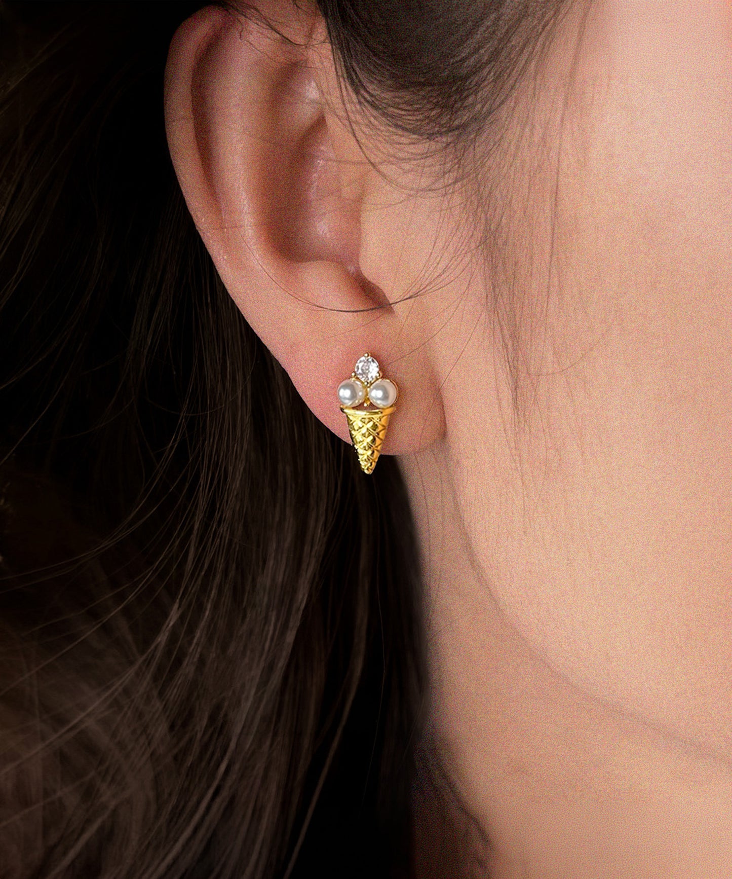 blackdia ocean パール アイスクリーム ピアス