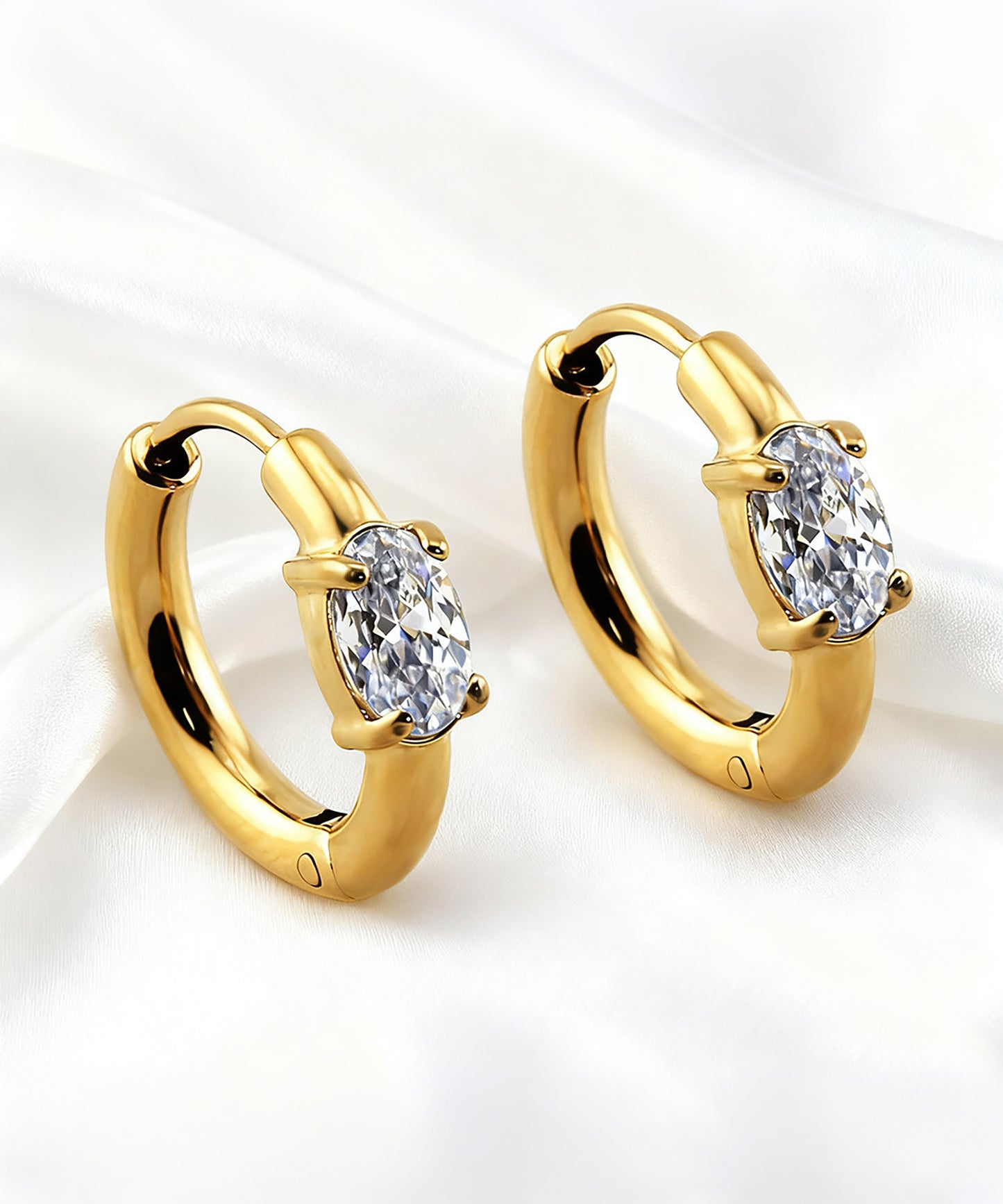 blackdia ocean ジルコニア フープピアス