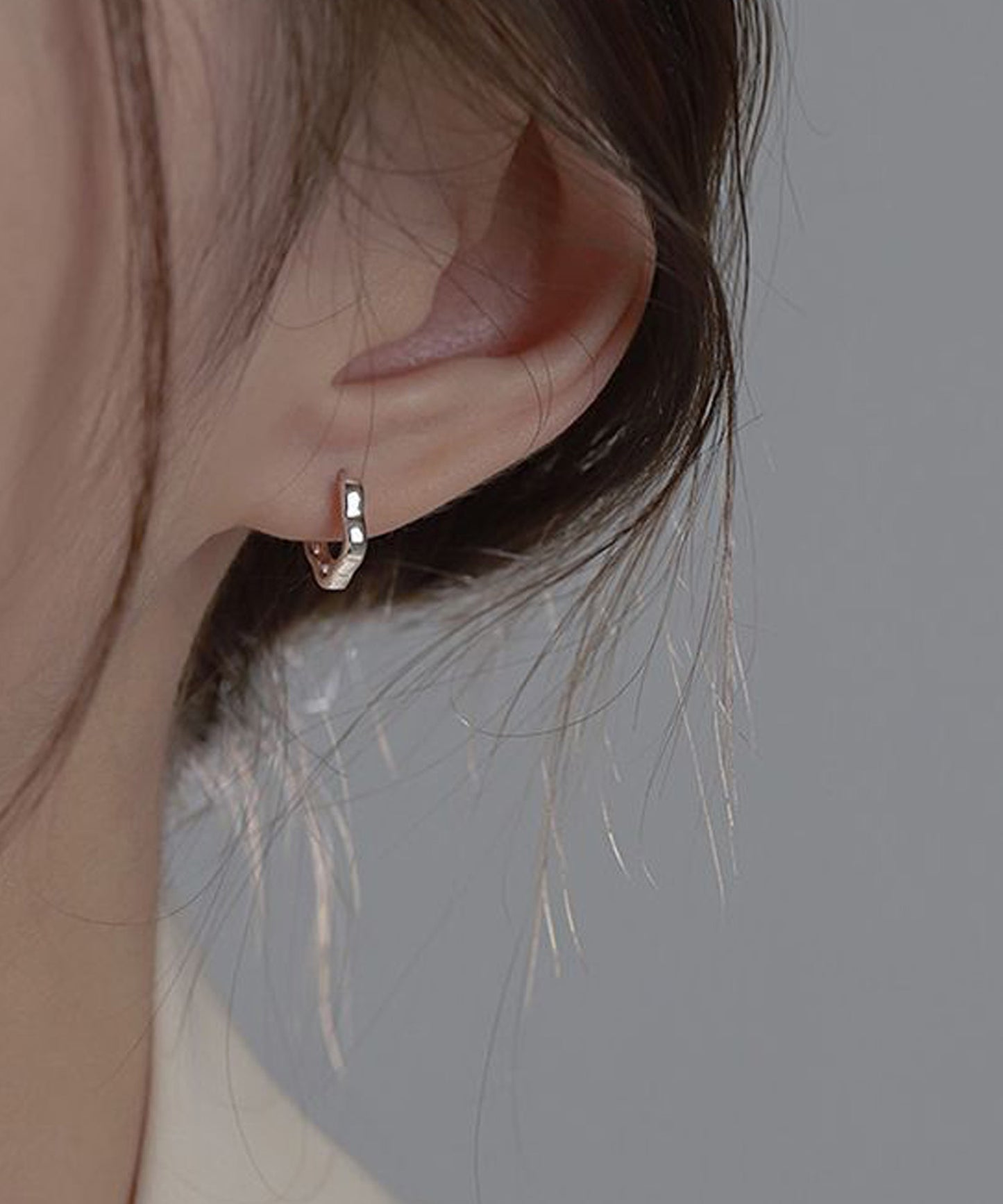 blackdia ocean フラワーライン フープピアス