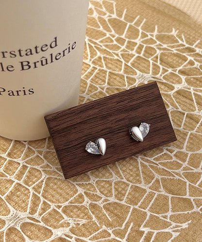blackdia ocean メタル×ビジューハートピアス