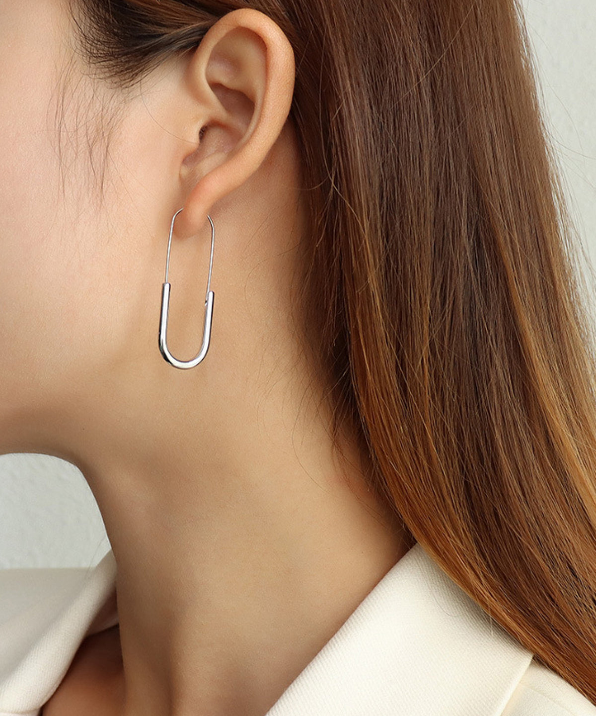 blackdia ocean ロングUライン メタルピアス