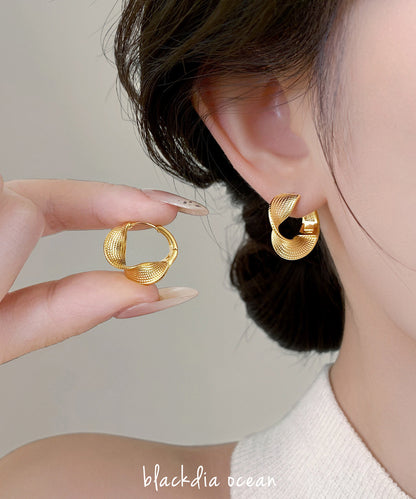 blackdia ocean ツイストメッシュフープピアス
