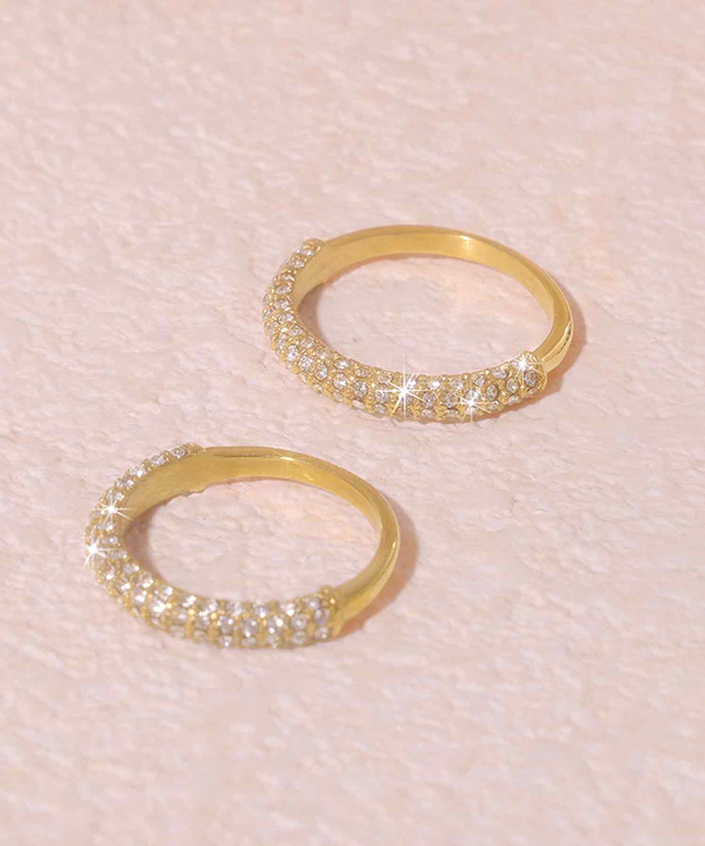 blackdia ocean ベビーパール/ジルコニア リング