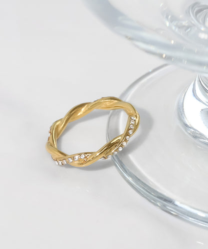 blackdia ocean ジルコニア ツイストリング