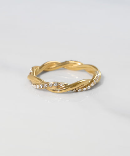 blackdia ocean ジルコニア ツイストリング