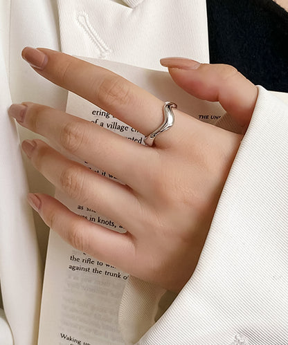 blackdia ocean ウェーブ オープンリング