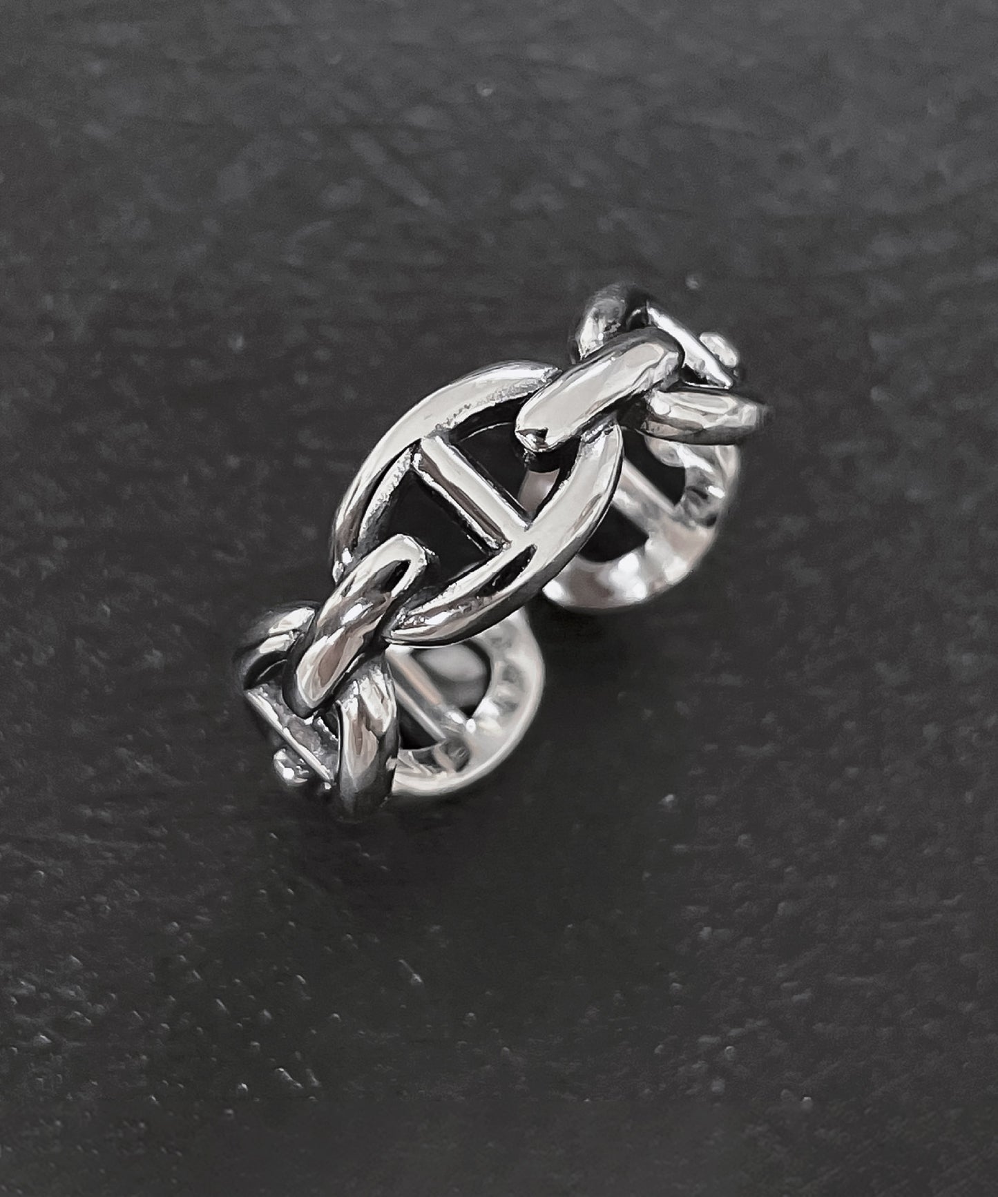 blackdia ocean アンカーオープンリング silver925