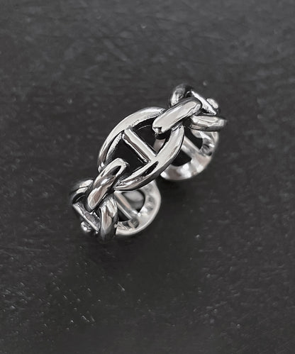 blackdia ocean アンカーオープンリング silver925