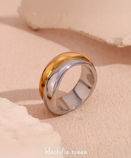 blackdia ocean バイカラー ボリュームリング