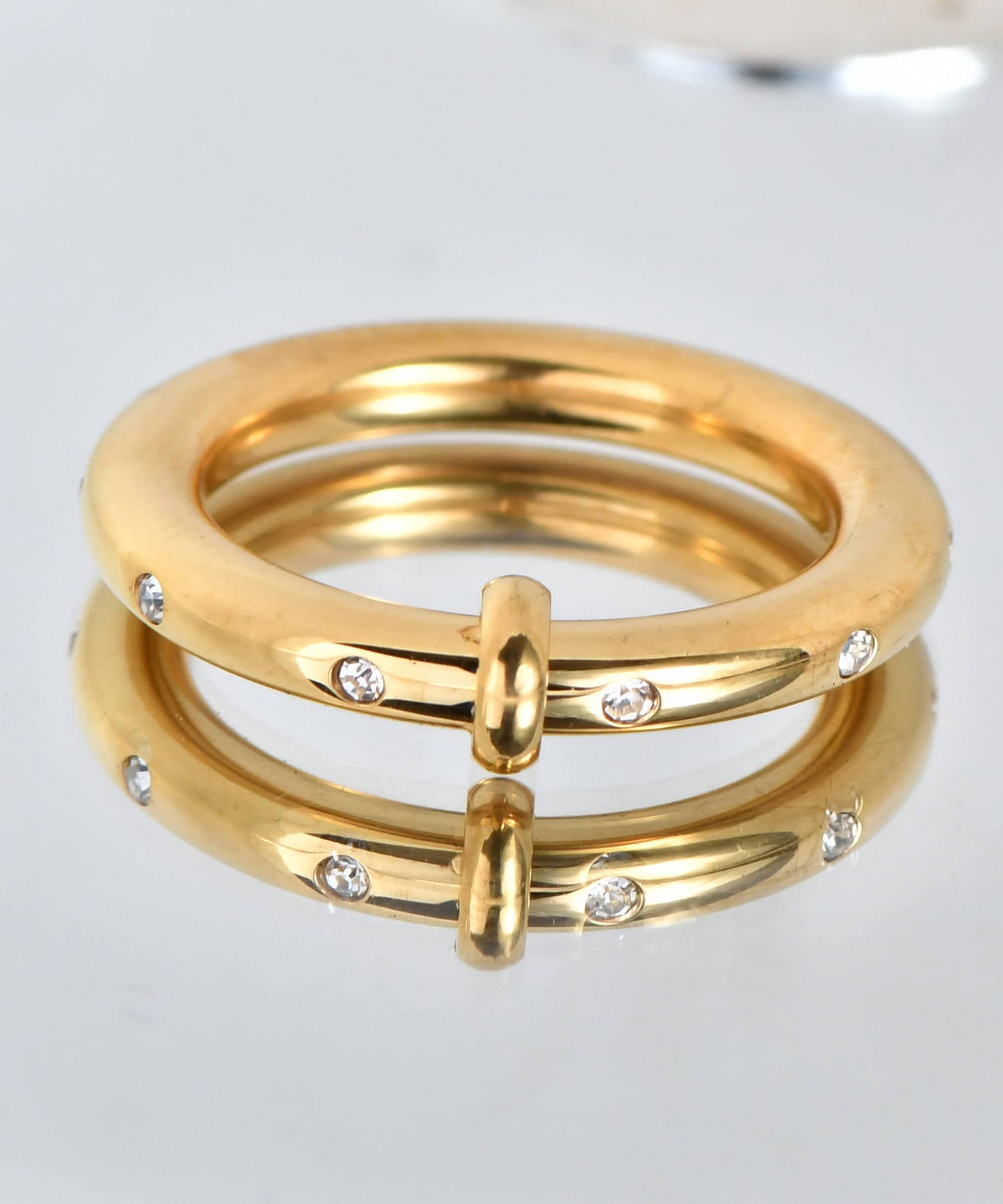 blackdia ocean アクセントサークルリング