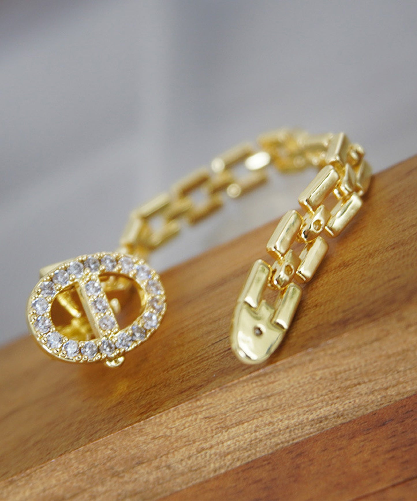 blackdia ocean ジルコニアバックルリング