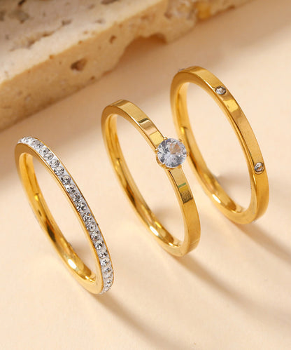 blackdia ocean シャイニーレイヤードリング3点セット