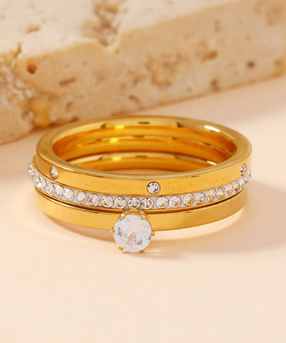 blackdia ocean シャイニーレイヤードリング3点セット