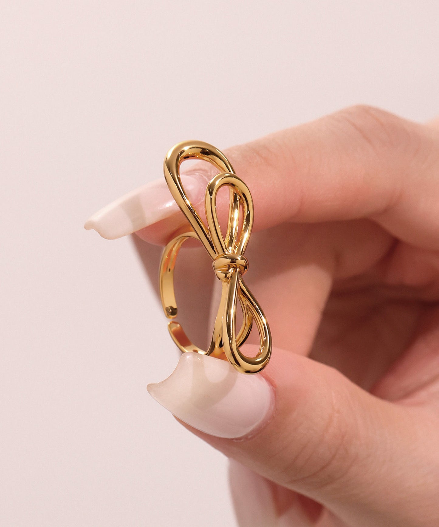 blackdia ocean ビッグリボンループリング