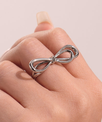 blackdia ocean ビッグリボンループリング