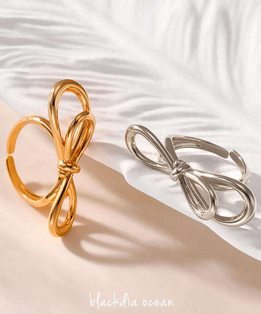 blackdia ocean ビッグリボンループリング