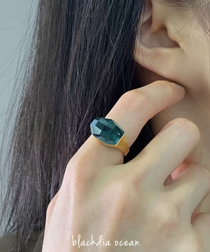 blackdia ocean クォーツ ロック リング