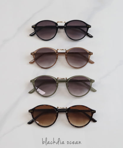 blackdia ocean ルナ ボストンサングラス 024（全4色）