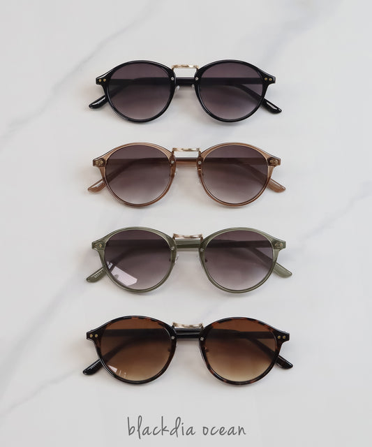 blackdia ocean ルナ ボストンサングラス 024（全4色）