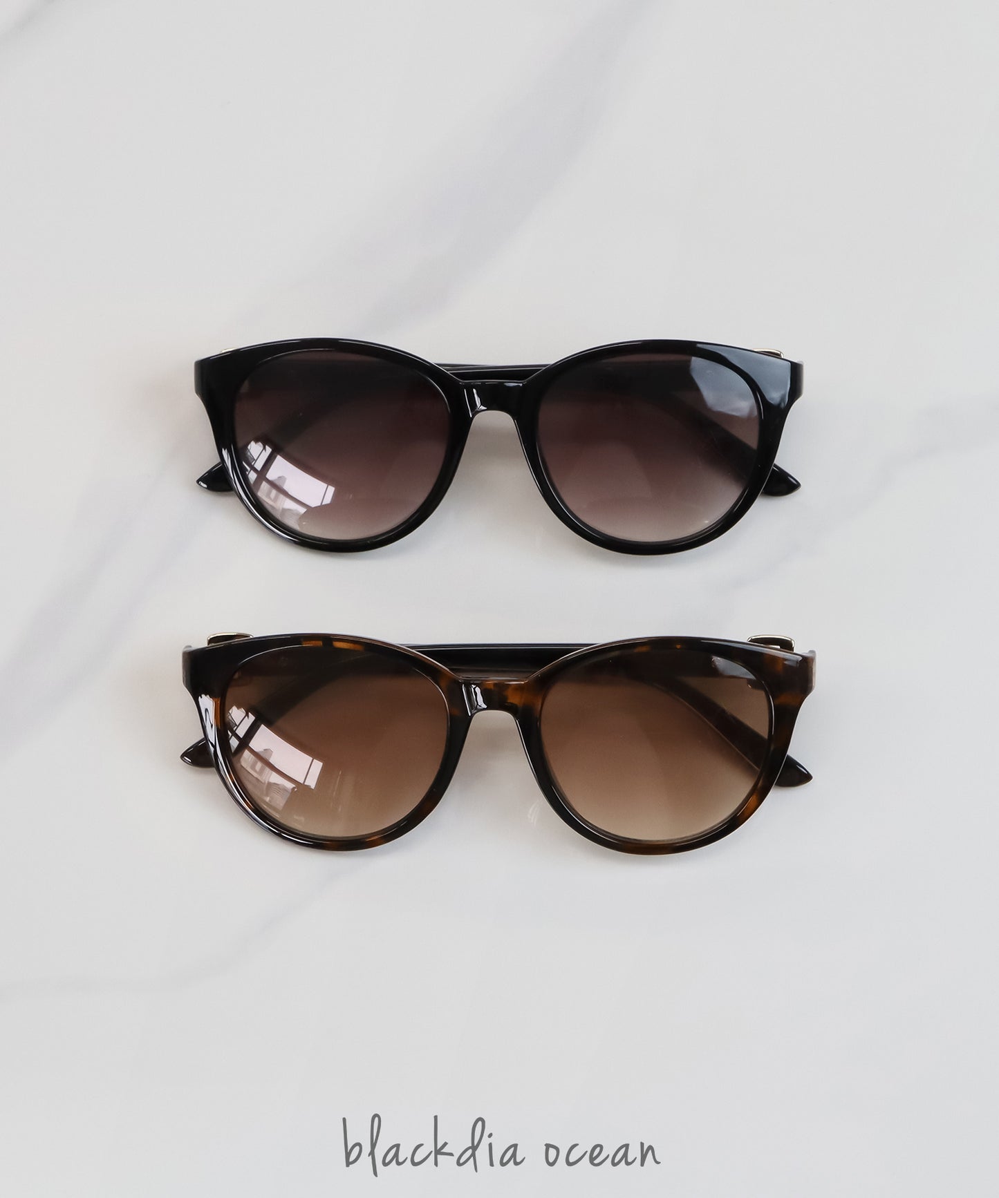 blackdia ocean ルナ ボストンサングラス 038（全2色）