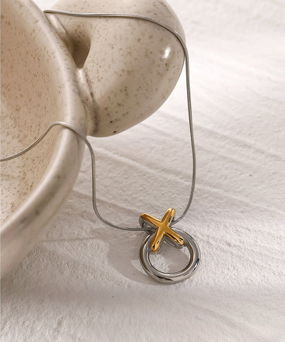 blackdia ocean クロスサークル ネックレス/サングラスホルダー