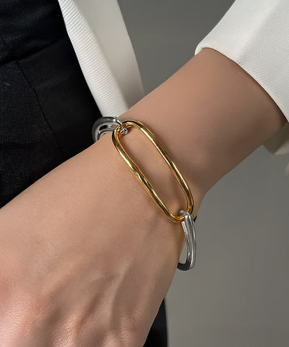 blackdia ocean レクタングル バイカラーバングル