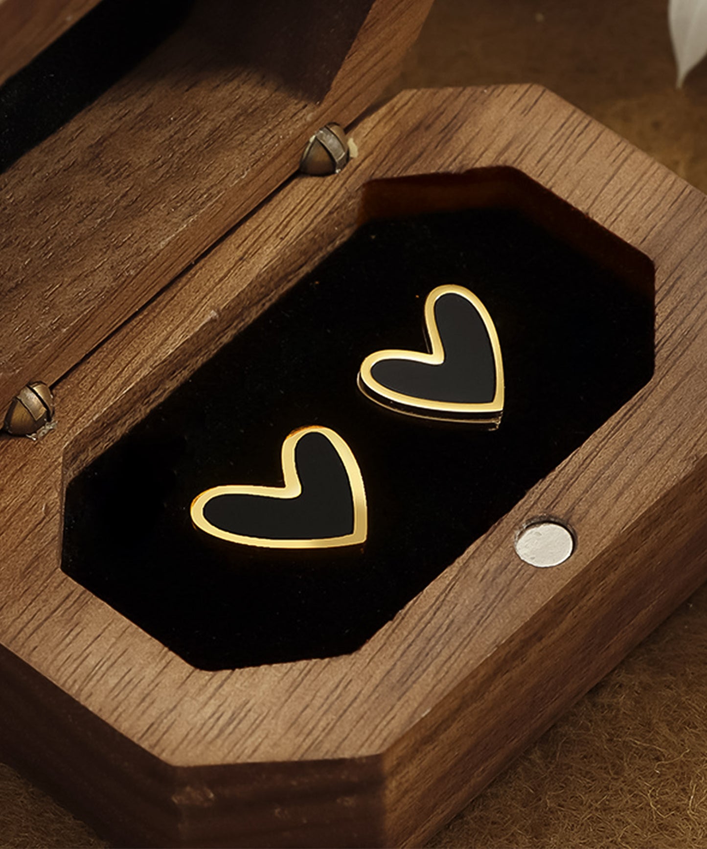 blackdia ocean ハート シェルプレート ピアス