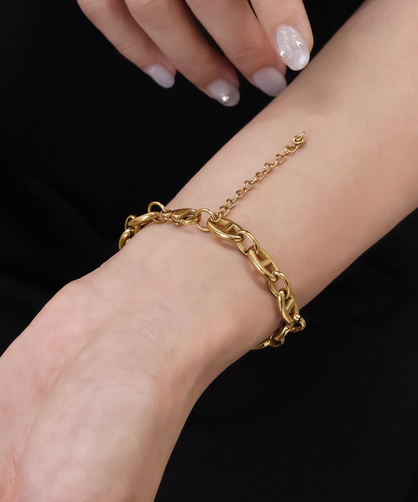 blackdia ocean アンカーチェーンブレスレット( 2type )