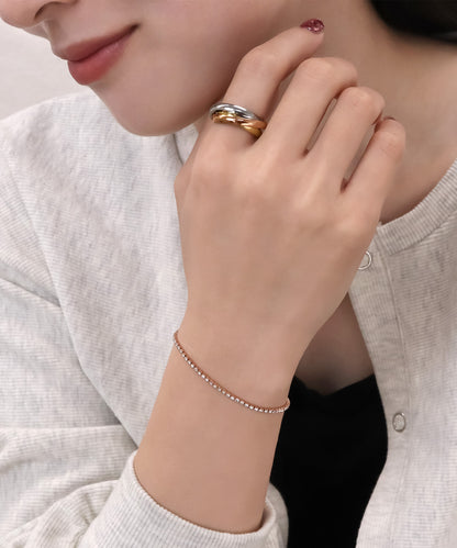 【今週末限定価格】blackdia ocean トリプルリング