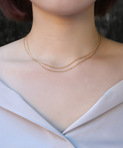 blackdia ocean スキンペタルチェーンネックレス