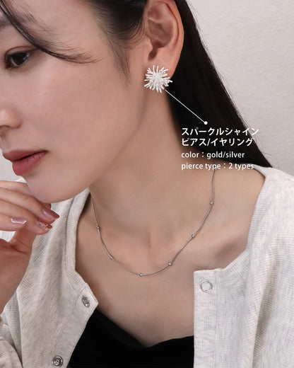 blackdia ocean ポイントボール スネークチェーンネックレス