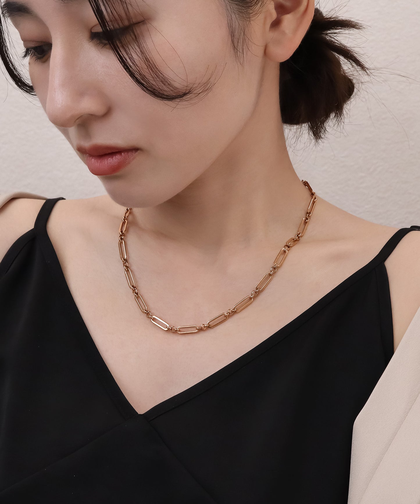 blackdia ocean ダブルデザインチェーンネックレス