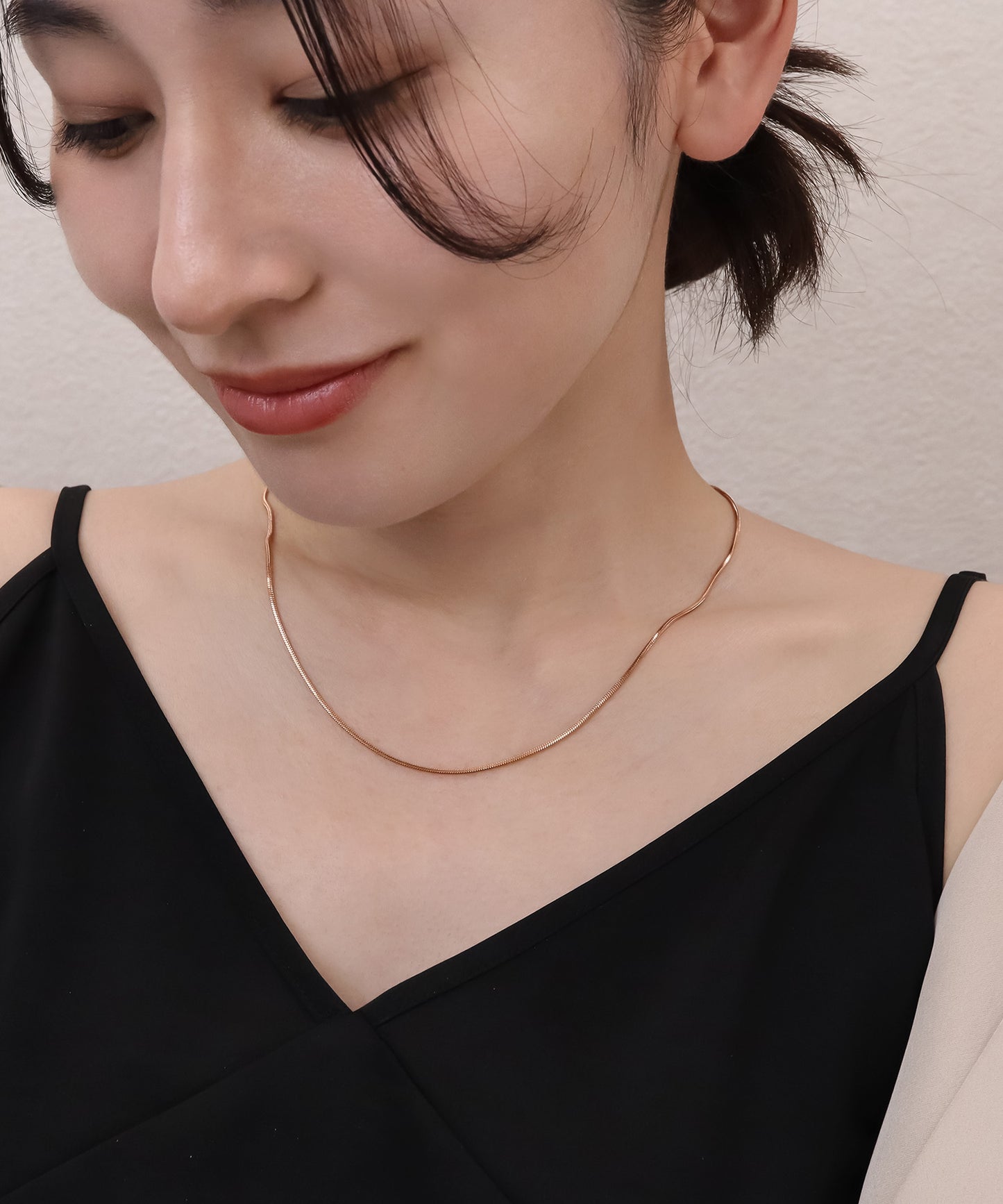 blackdia ocean ダブルデザインチェーンネックレス