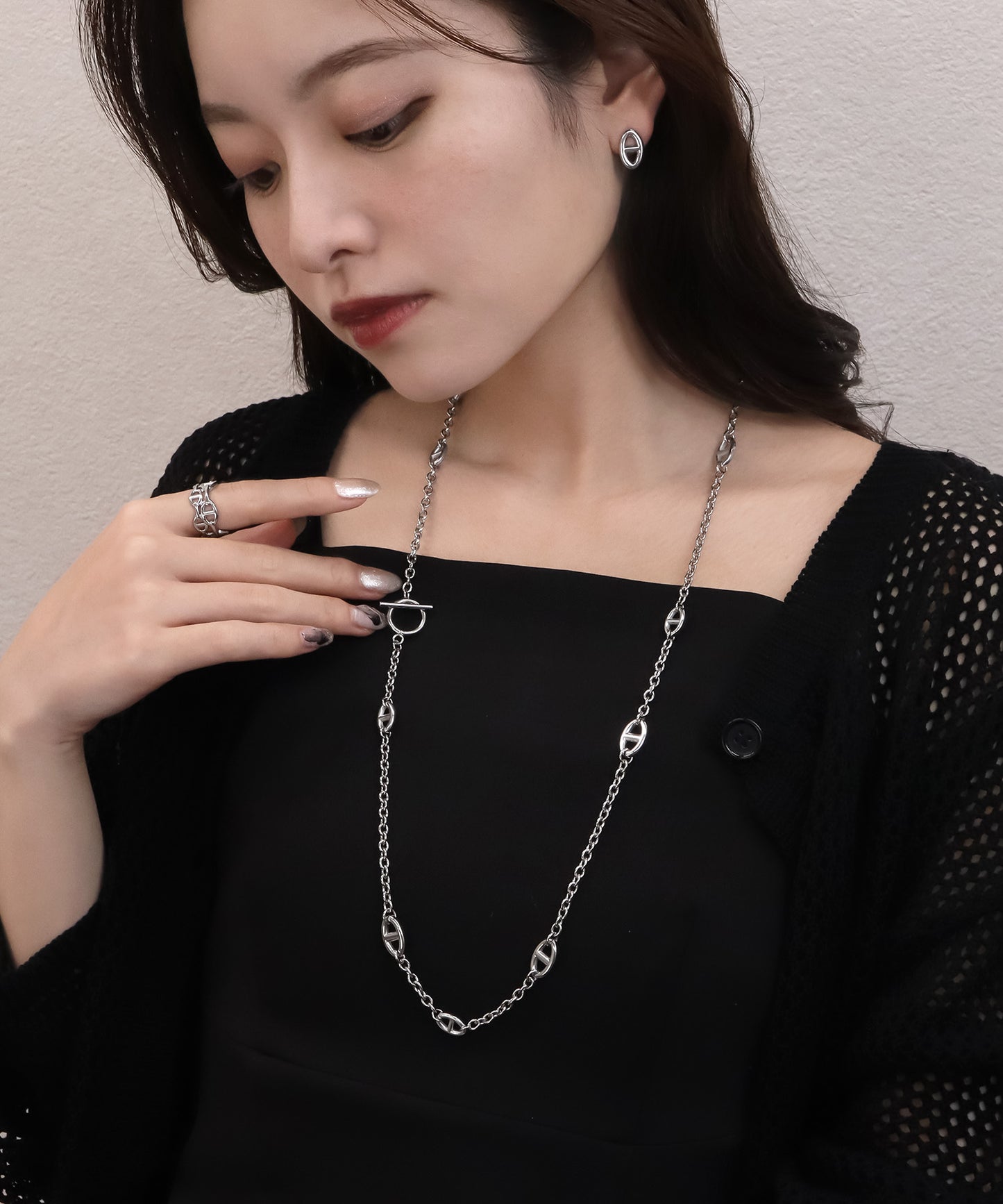 blackdia ocean アンカーピアス (2デザインset)