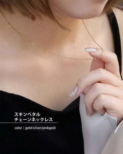 blackdia ocean スキンペタルチェーンネックレス