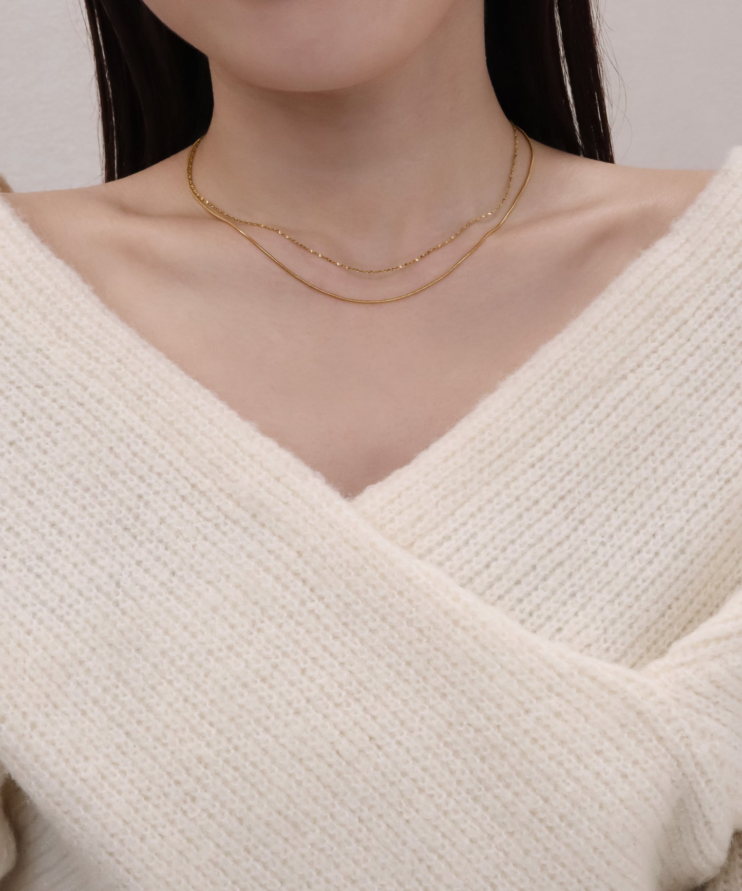 blackdia ocean スネークチェーンネックレス