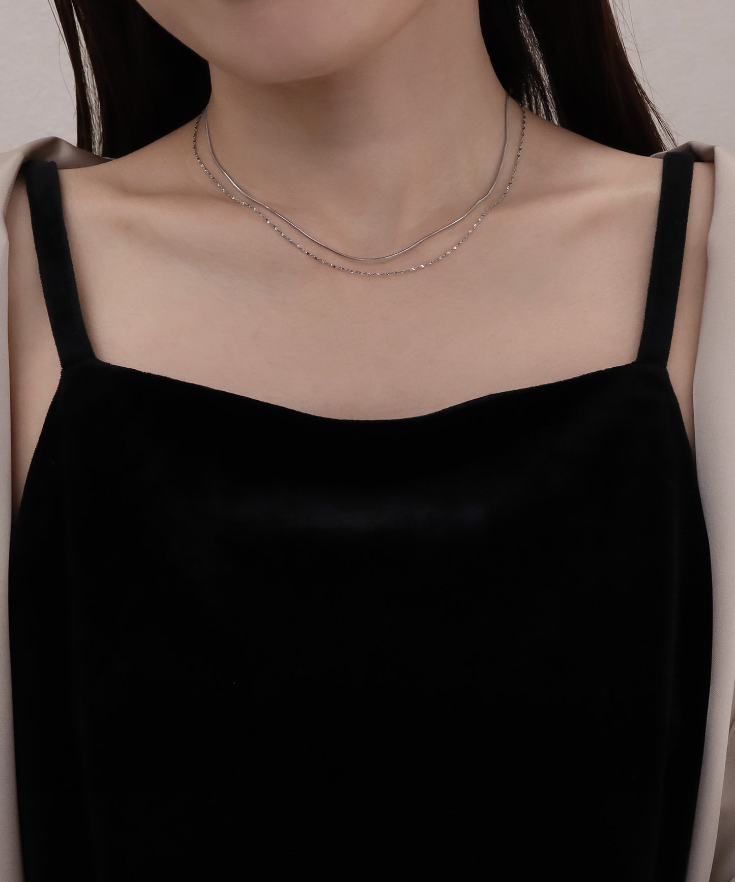 blackdia ocean スネークチェーンネックレス