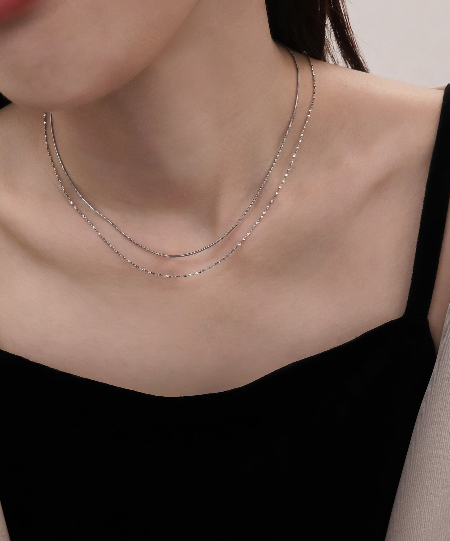 blackdia ocean スキンペタルチェーンネックレス