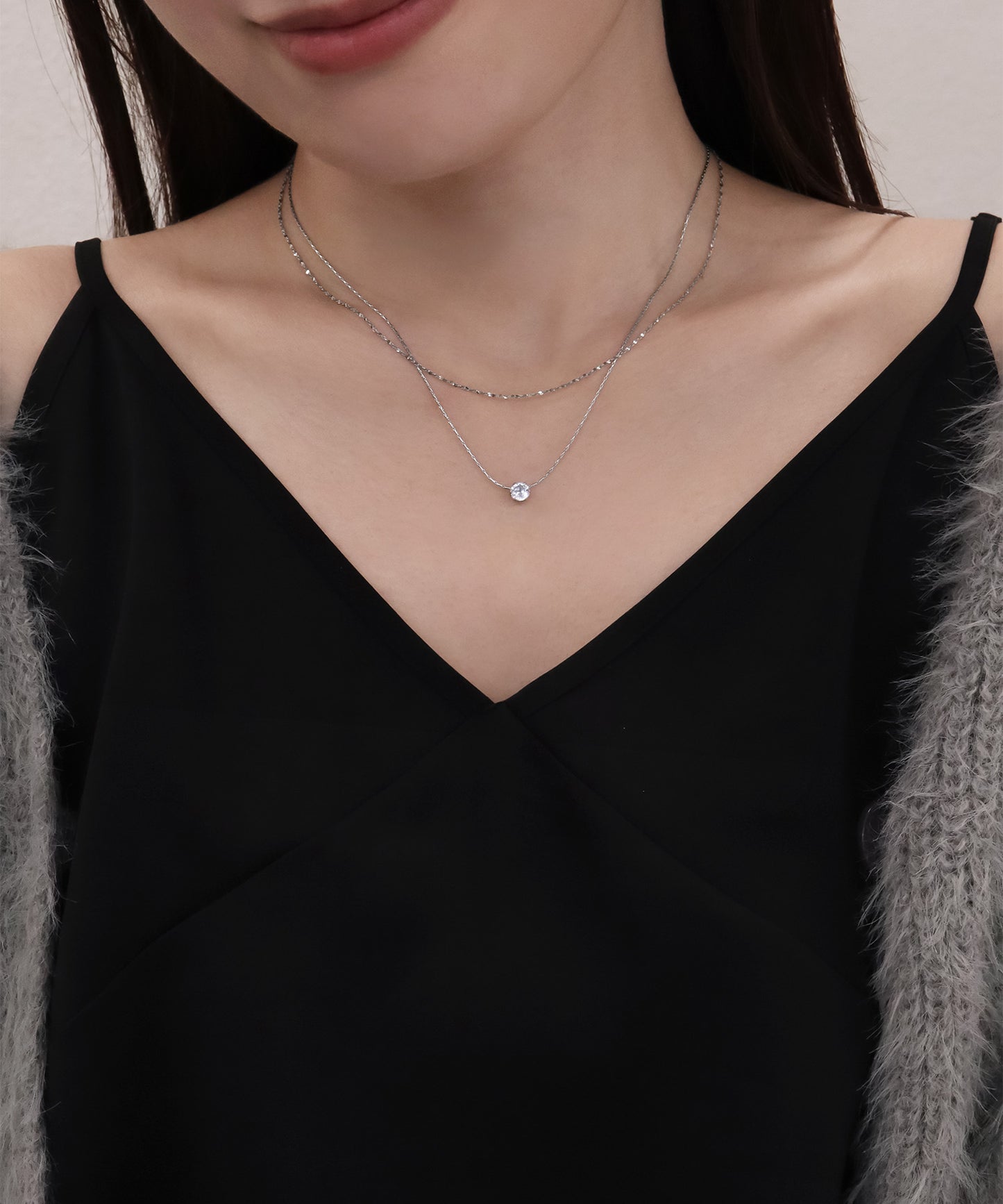 blackdia ocean ワンストーン スキンネックレス