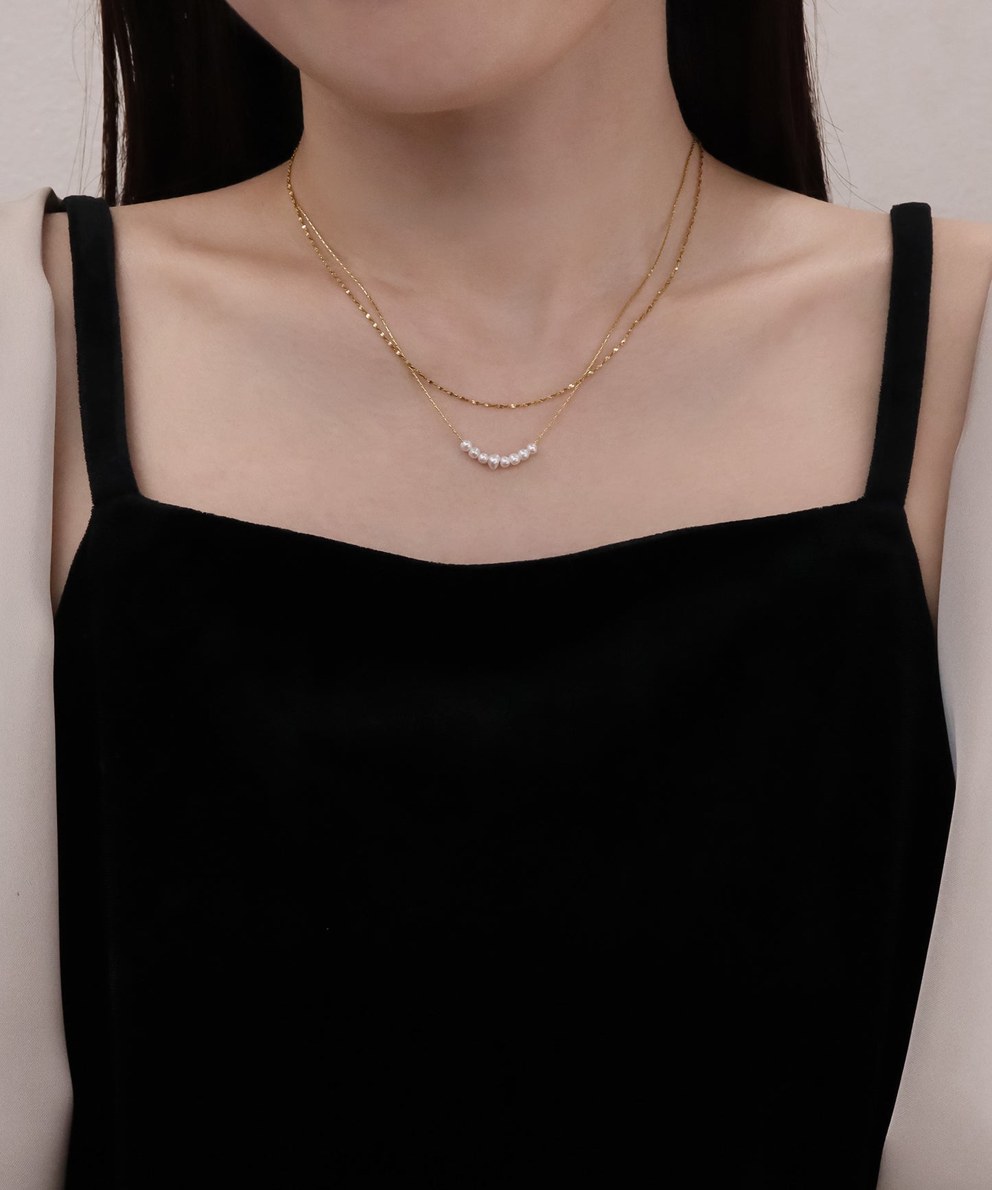 blackdia ocean パールスキンネックレス